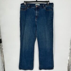 Levi's Perfectly Slimming Boot Cut 512 Jeans Women's Size 18 Medium Blue Wash